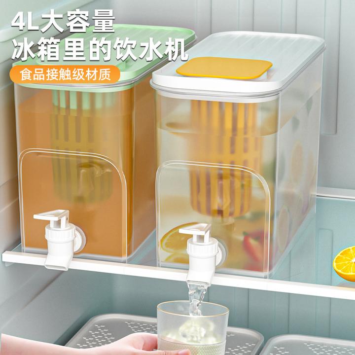 拉萨发货西藏包邮冰箱冷水壶带龙头家用大容量耐高温塑料饮料桶