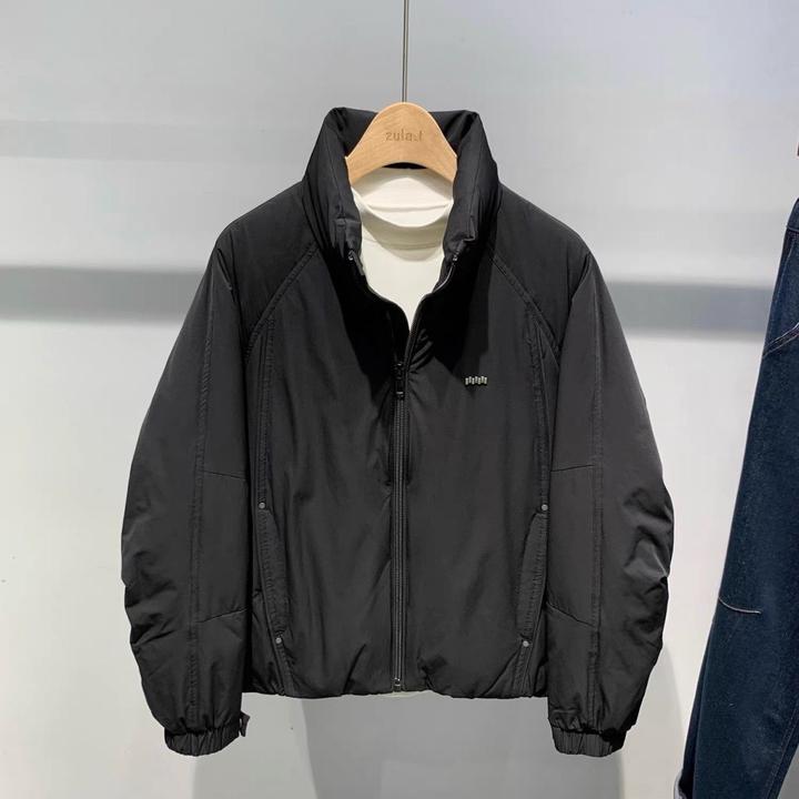 冬季韩版男士立领羽绒服百搭潮流美式时尚高级感加厚保暖鸭绒外套