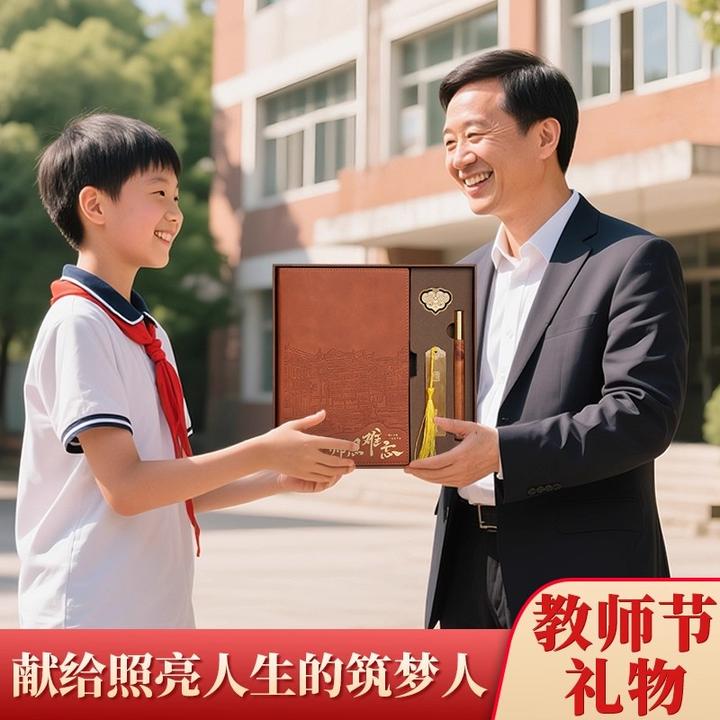 新款教师节礼盒毕业学校班级礼品创送老师学生实用礼物礼品可定制