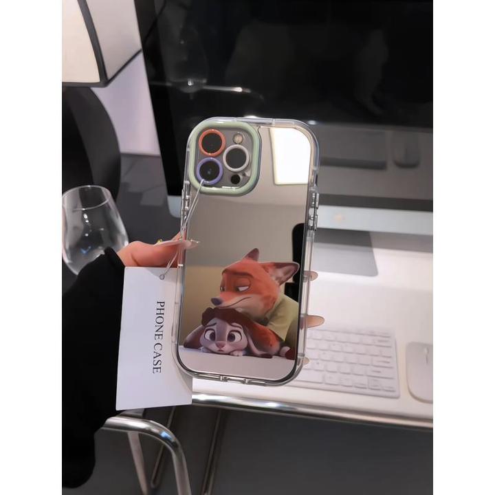 亲密朱迪尼克适用苹果17手机壳iPhone16pro镜面华为p奶油小米oppo
