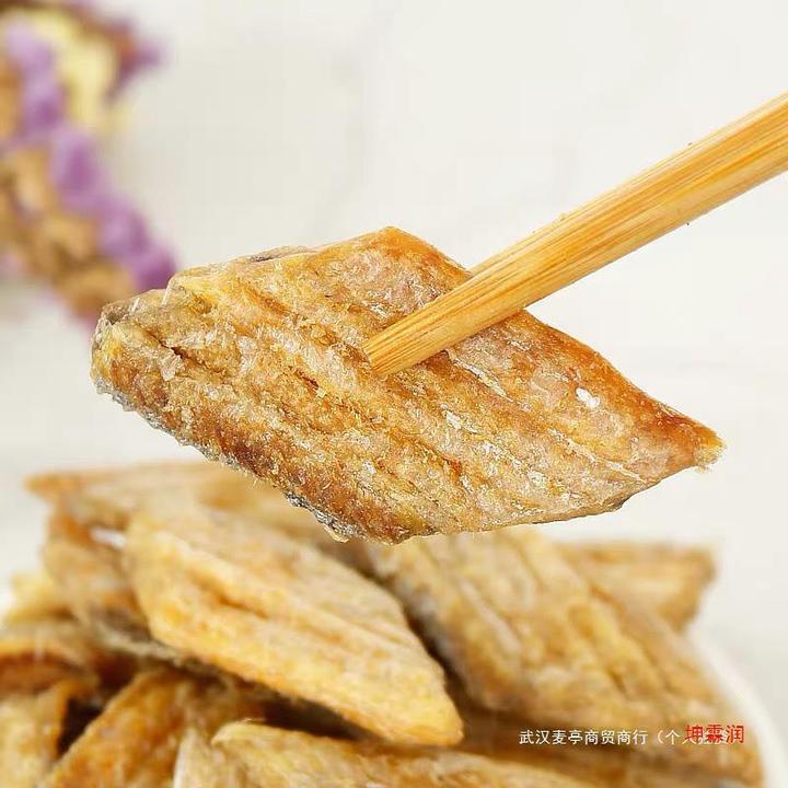 青岛产带鱼酥即食香酥小鱼干零食零食海鲜解馋香辣烘烤鱼排片