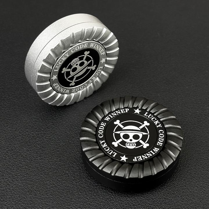 edc玩具指尖陀螺机械叮叮棘轮感啪啪币五种玩法可DIY神器EDC玩具