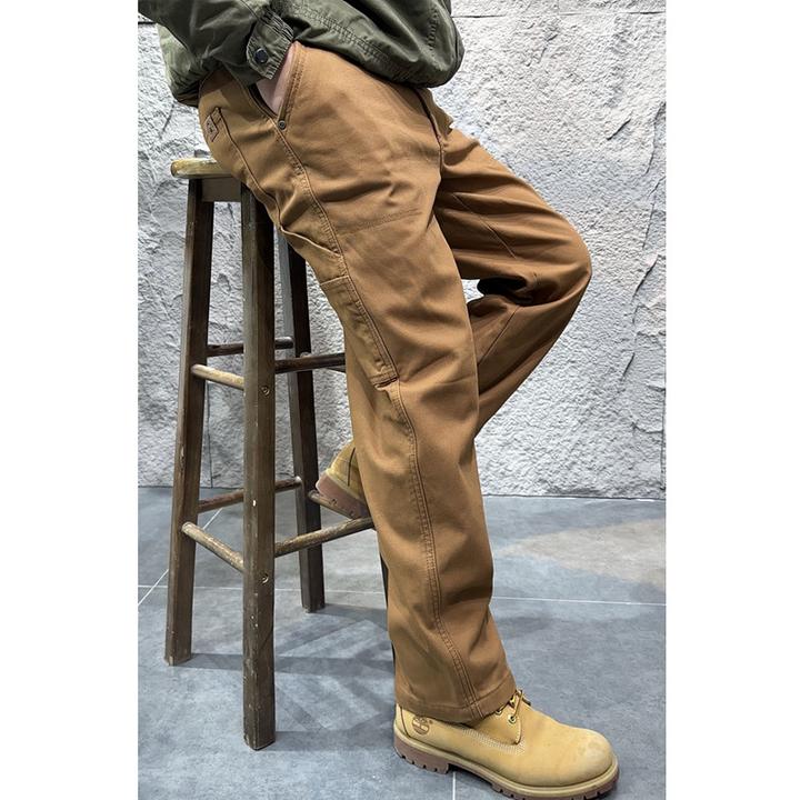美系淘金裤 重工品质 秋冬男士棉质水洗透气加绒保暖伐木工休闲裤