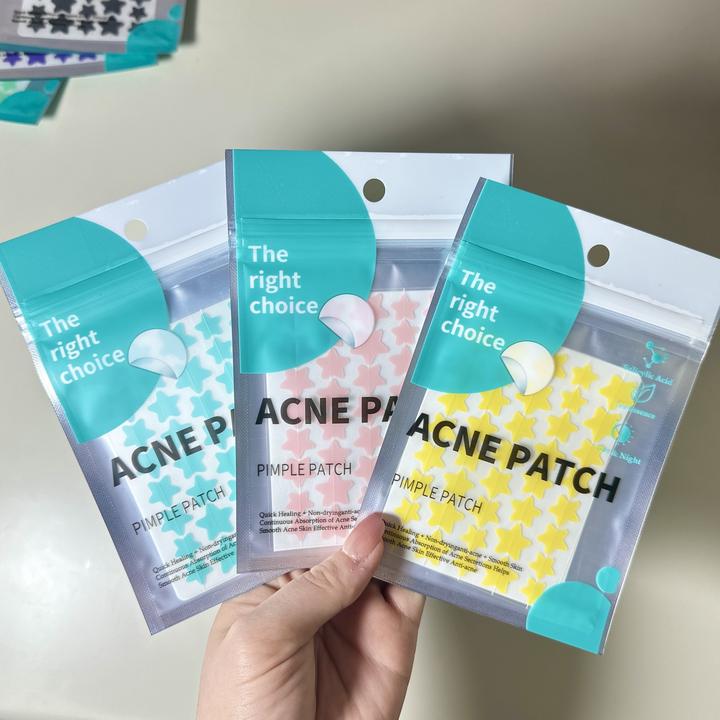 【央妈推荐】40贴星星水胶体痘痘贴可爱防水隐形透气遮瑕贴学生平价