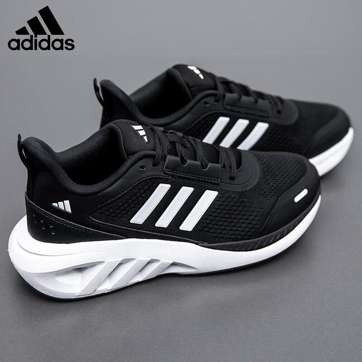 adidas/阿迪达斯跑步鞋男女新款减震鞋网面透气轻便运动跑步鞋