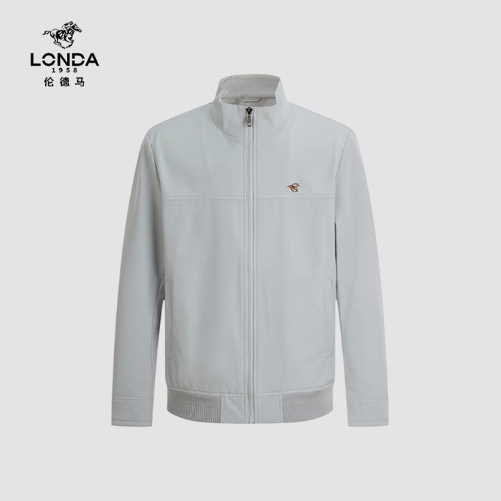 【LONDA伦德马】秋冬休闲拉链时尚防风经典男士保暖外套夹克2807