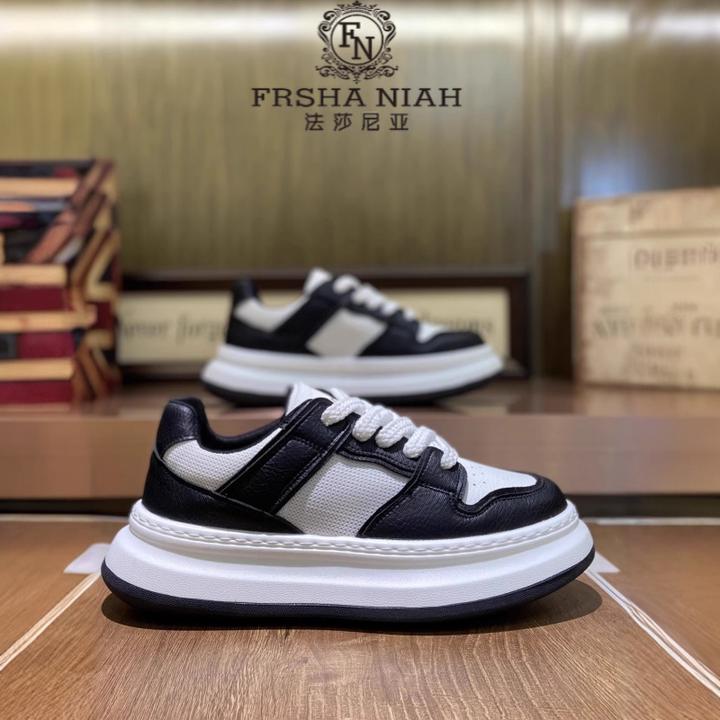 法莎尼亚韩版夏季休闲板鞋轻便透气防滑耐磨时尚潮流百搭轻奢男鞋