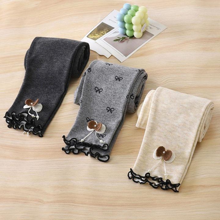 长裤女孩女童新款2025外穿宝宝修身薄款春秋韩版打底裤儿童裤子