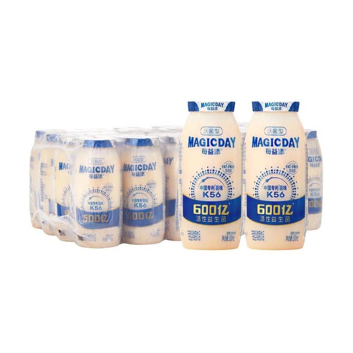 顺丰包邮 山姆超市 每益添 活菌型乳酸菌饮料100mL*24 酸甜饮品