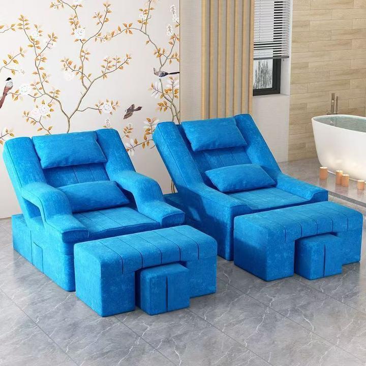 2025新款足疗沙发按摩床沙发躺椅沐足洗脚修脚采耳洗浴足疗床家用