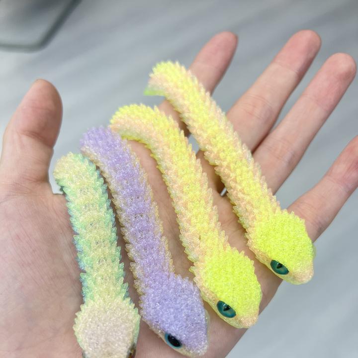 NM-视频专属链接整蛊13cm全新色彩打印蛇带独立包装