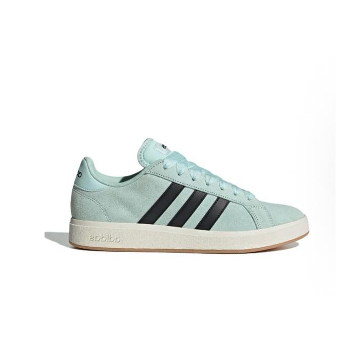 阿迪达斯「面包鞋」GRAND COURT BASE 00s休闲低帮板鞋男女JR7077