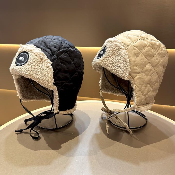 儿童帽子韩版加绒中大童保暖防风包头帽洋气雷锋帽男女童防寒护耳