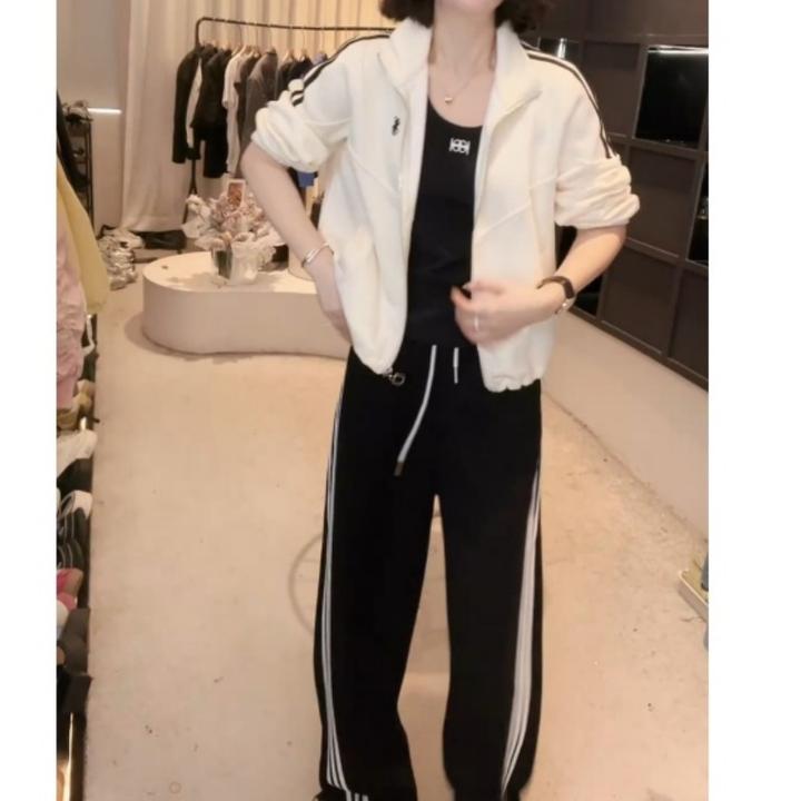 早春款棒球服设计感百搭时尚外套+洋气百搭长裤LK2501848