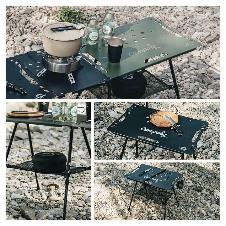 户外露营IGT战术桌铝合金轻量化折叠桌子轻便捷携带茶桌野炊野餐