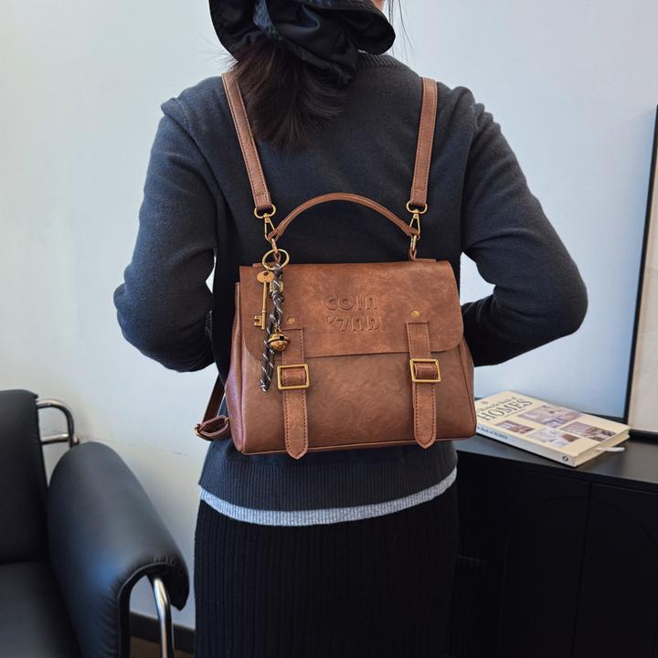 左九女包小众秋冬书院双肩包包女式2025新款秋冬手提拎包通勤背包