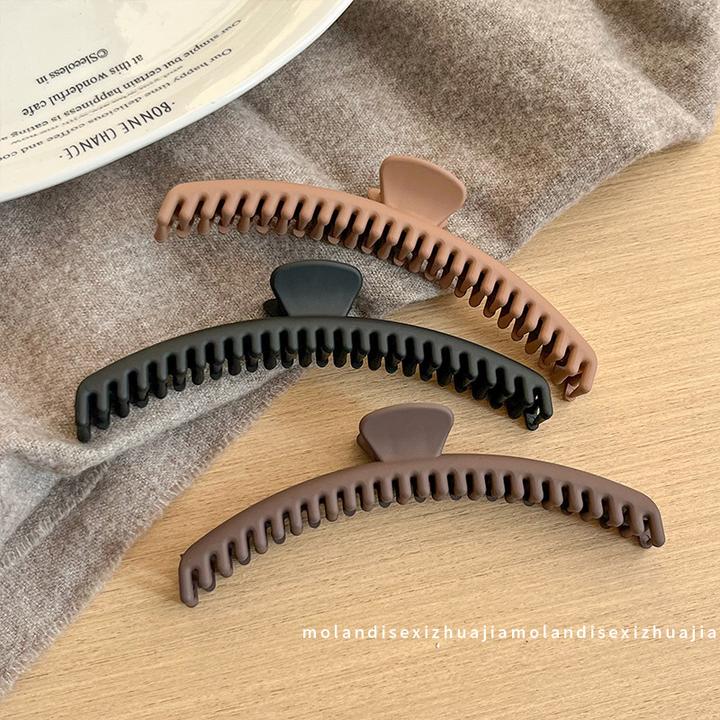 *四层密齿盘发梳超能抓~抓夹大号发夹后脑勺高级感盘发鲨鱼夹