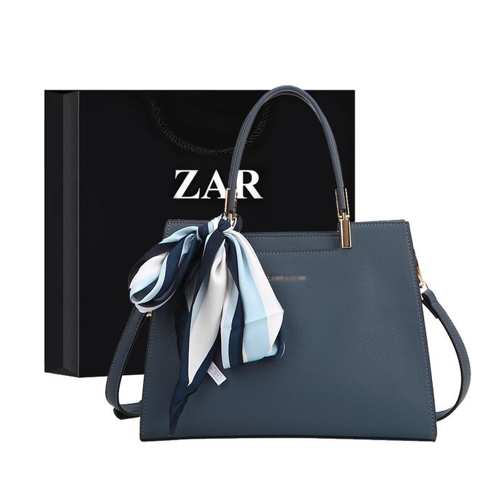 ZAR&RUILR/查瑞娜生日礼物手提包女包大气中年女士包包妈妈包婚包