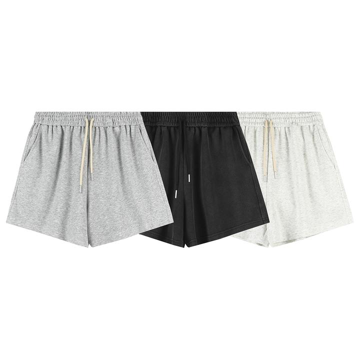 colyon美式水洗做旧四分短裤夏季宽松潮流百搭休闲男士运动裤子