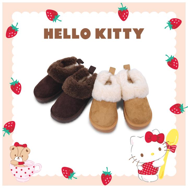 HelloKitty2025年新款冬季防滑潮流软底棉鞋雪地靴