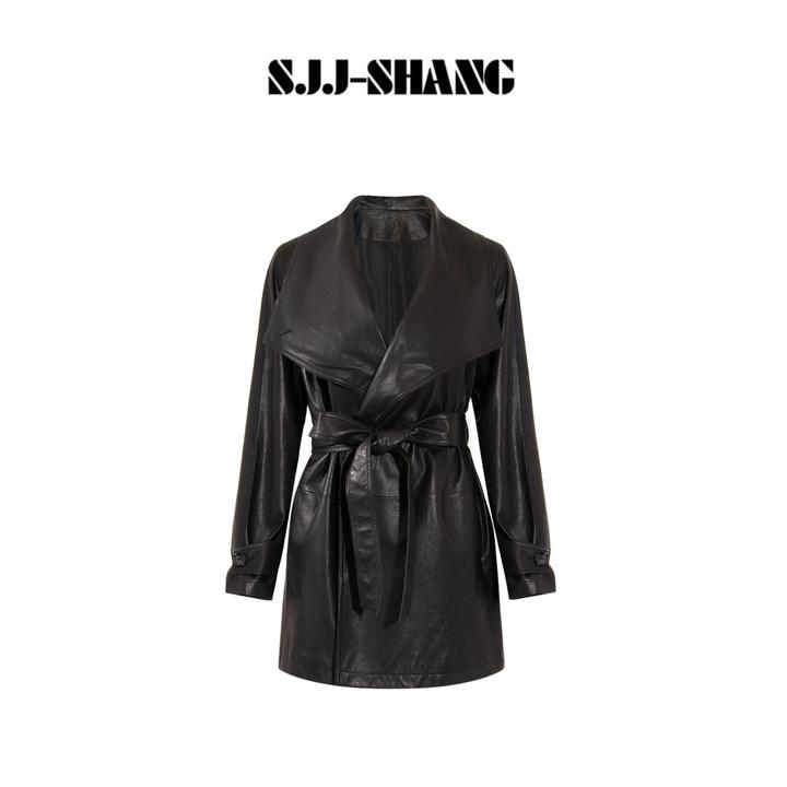 SJJ-SHANG【主理人】25早秋意大利进口100%绵羊皮外套q135161p