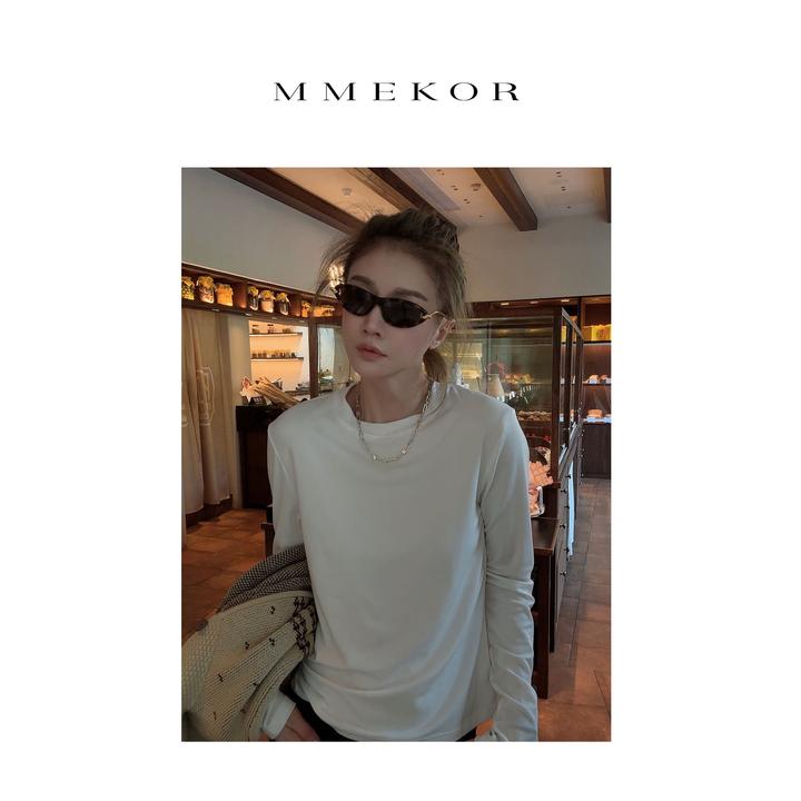 MMEKOR“热宝tee”T恤 职场不费力百搭长袖 31000