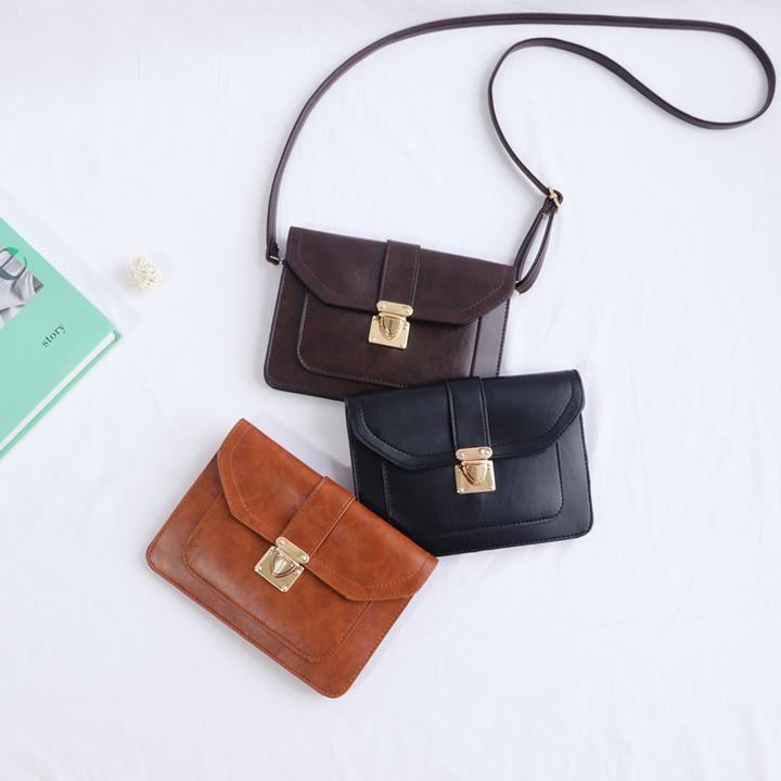 2025新款复古时尚手机包女横款百搭单肩斜挎包迷你小包包零钱袋潮
