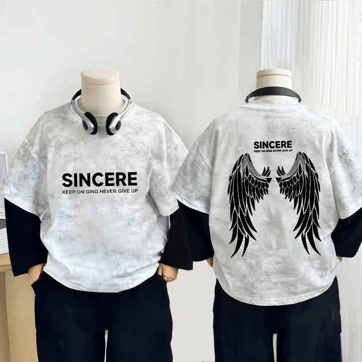 纯棉儿童春秋打底新款宝宝单上衣中大童圆领长袖秋衣男童女童T恤T