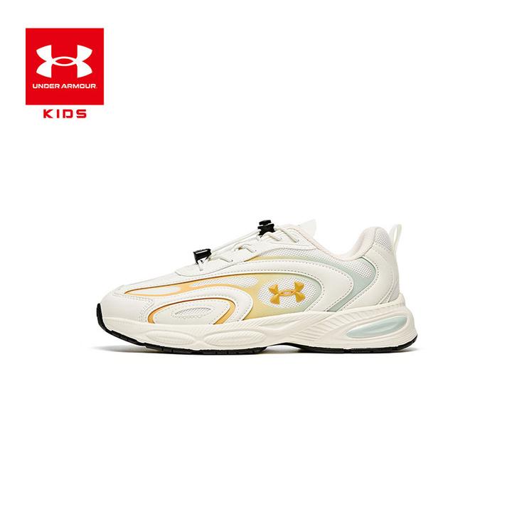 【安德玛儿童】2025秋季新款男女中大童透气舒适运动户外复古老爹鞋