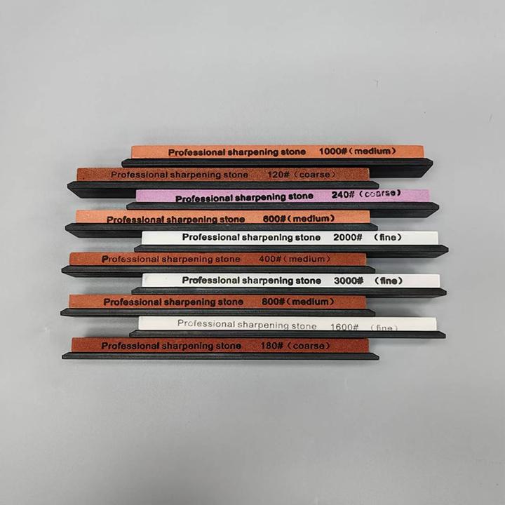 pr金刚石条家用磨刀石条小油石条白刚玉定角磨刀器磨刀锋利工具