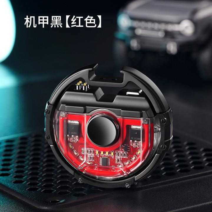 高级感男装男生创意小飞碟新款陀螺充电双电弧打火机多功能带酒开