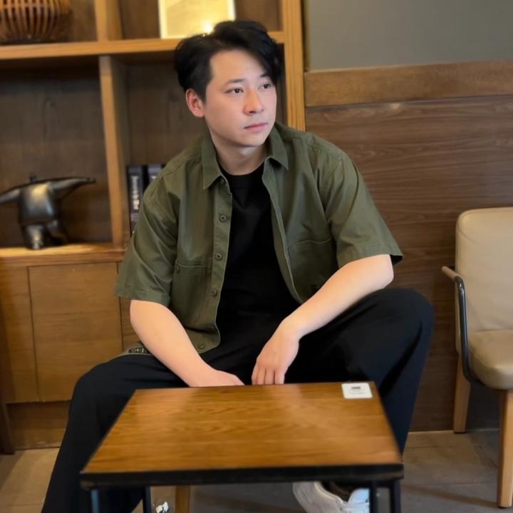 复古潮流短袖衬衫男薄款夏季100%纯棉百搭宽松男士休闲时尚衬衣潮