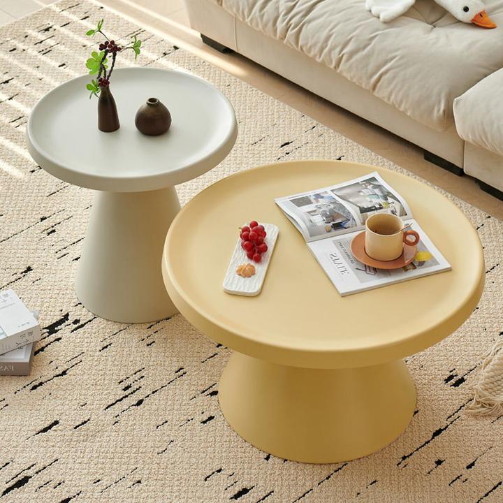 2024新款茶几客厅家用沙发角几小户型轻奢高级感圆形网红边几小桌