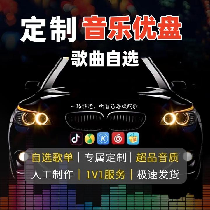 【曲目自选】车载音乐定制歌曲指定歌曲歌手通用即插即用