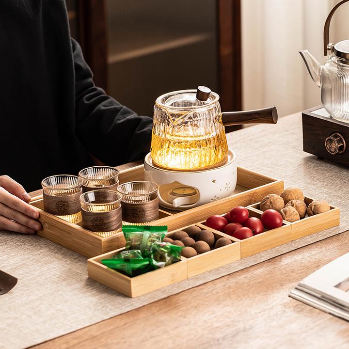 2026新款温茶茶具家用一整套陶瓷蜡烛保温加热底座酒店民宿煮茶炉