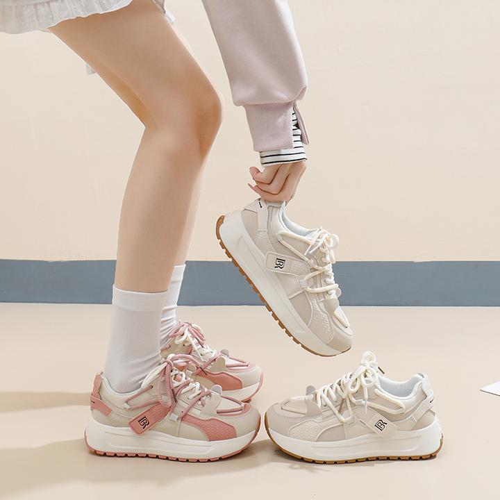 DIETIYA/蝶缇娅网红软底轻便学生显高百搭久站不累鞋女士运动鞋