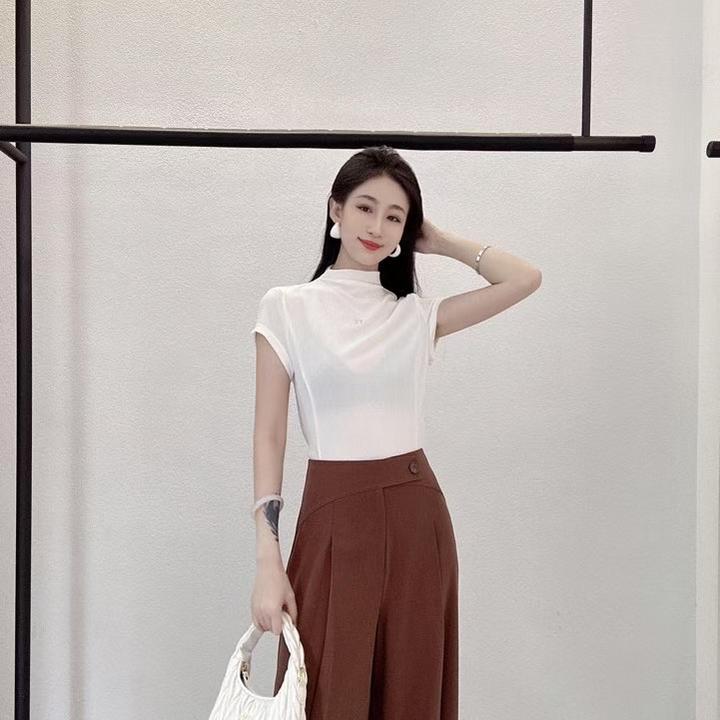 允硕 高腰阔腿裤 气质款舒适百搭直筒阔腿裤 198287