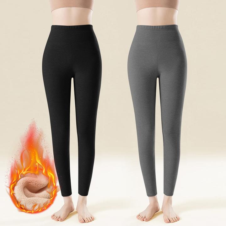 秋冬季羊羔绒新款加绒裤子加厚女士保暖裤美体装德绒裤弹力棉毛裤