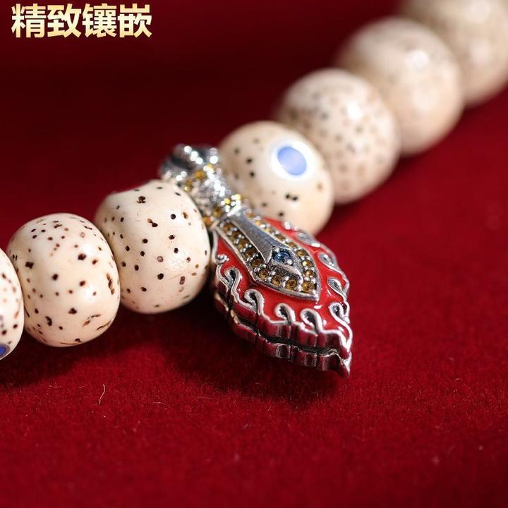 藏式民族风小众时尚百搭饰品卡子风手串项链DIY配件手工隔珠桶珠