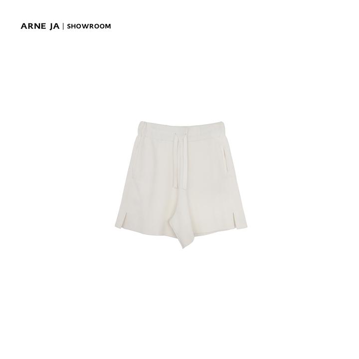 ARNE JA｜时髦刚需智性极简莱赛尔棉宽边系带短裤AW86502
