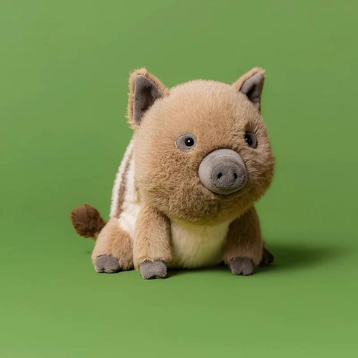 英国Jellyca斯温利野猪毛绒玩偶公仔娃娃安抚玩具2025新品