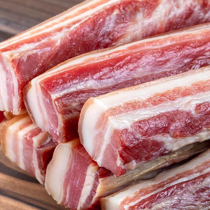 风干腊肉五花肉江西特产猪肉土猪肉腌肉赣南农家特色腊味咸肉食材