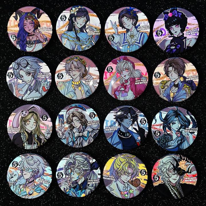 第五人格系列皮肤双闪反光吧唧先知约瑟夫佣兵作曲家周边微章谷子