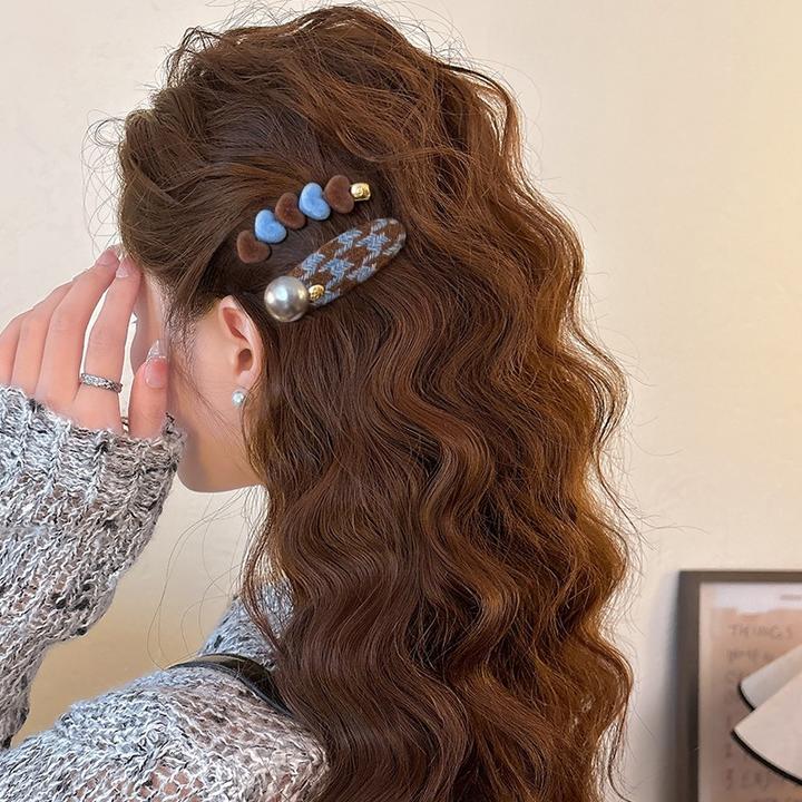 边夹简约风日韩法式发夹烫发发饰复古可爱ins网红