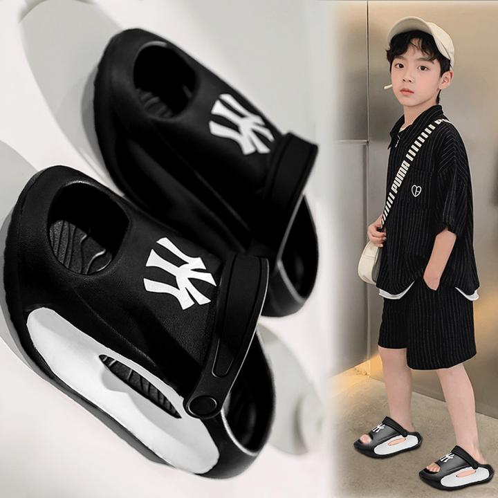 阿童木男童拖鞋软底夏款儿童室内家居沙滩鞋小孩防滑防臭大童凉拖