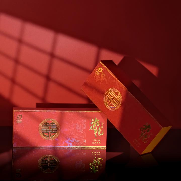 岩骨流香喜茶大红袍高端伴手礼正宗武夷岩茶乌龙茶叶盒装45克