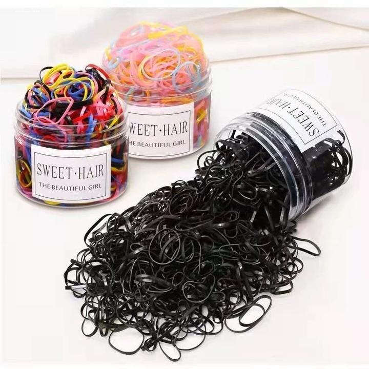 不伤发扎头发一次性橡皮筋ins高弹力发圈成人女发縄头绳头饰发饰