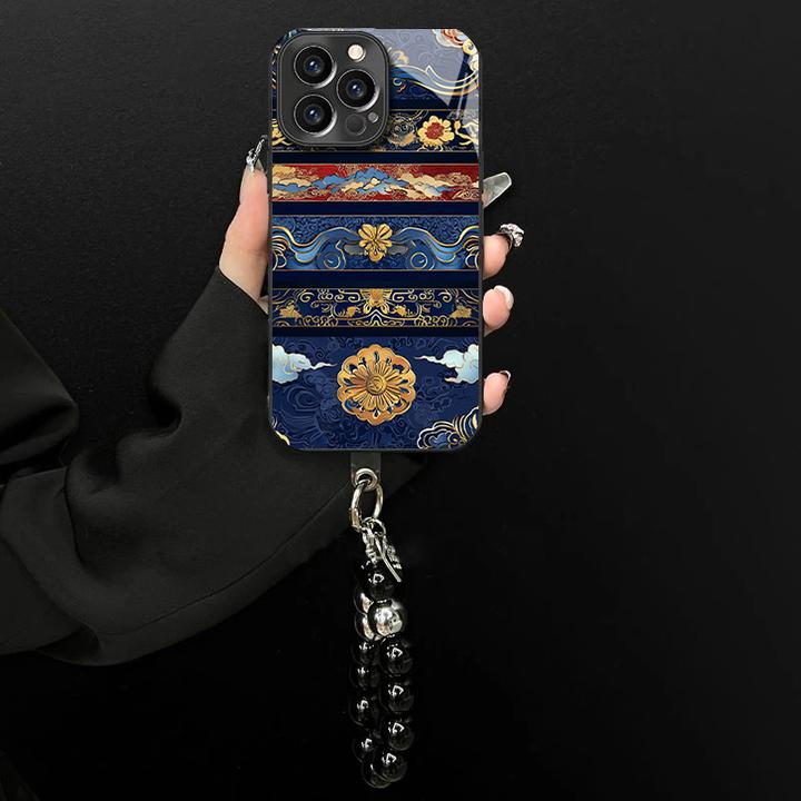 电镀玻璃适用苹果/oppo/华为/vivo/小米高级感景如画创意手机壳