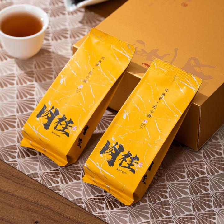 武夷岩茶肉桂大红袍茶叶桂皮香花果香乌龙茶浓香型高档口粮大红袍