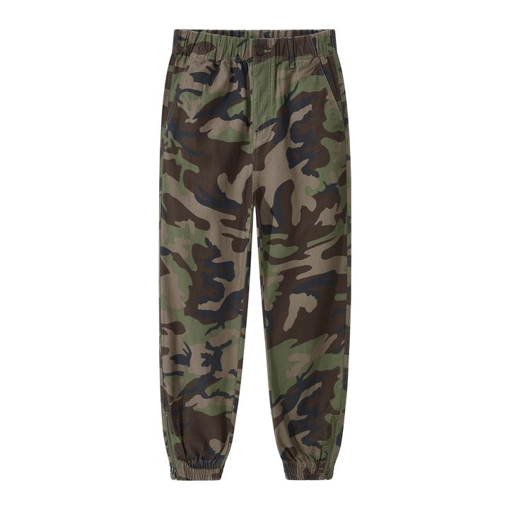 秋冬厚款户外休闲裤战术束脚裤美式复古阿美咔叽迷彩裤【宽松版型】